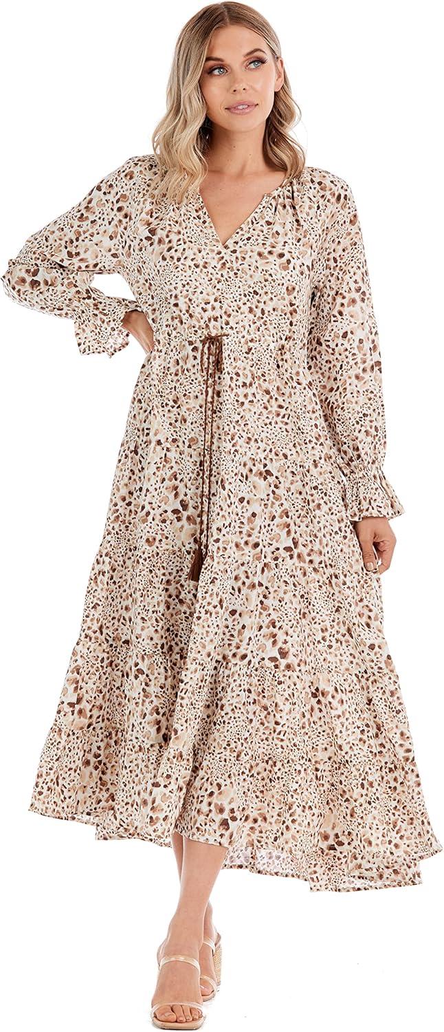 image:imageMud Pie Womens Dolan Maxi DressTan