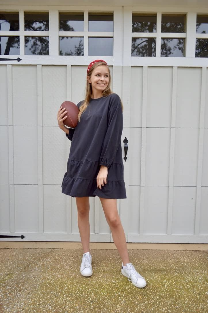 image:imageMud Pie Womens Kristy Sweatshirt DressBlack