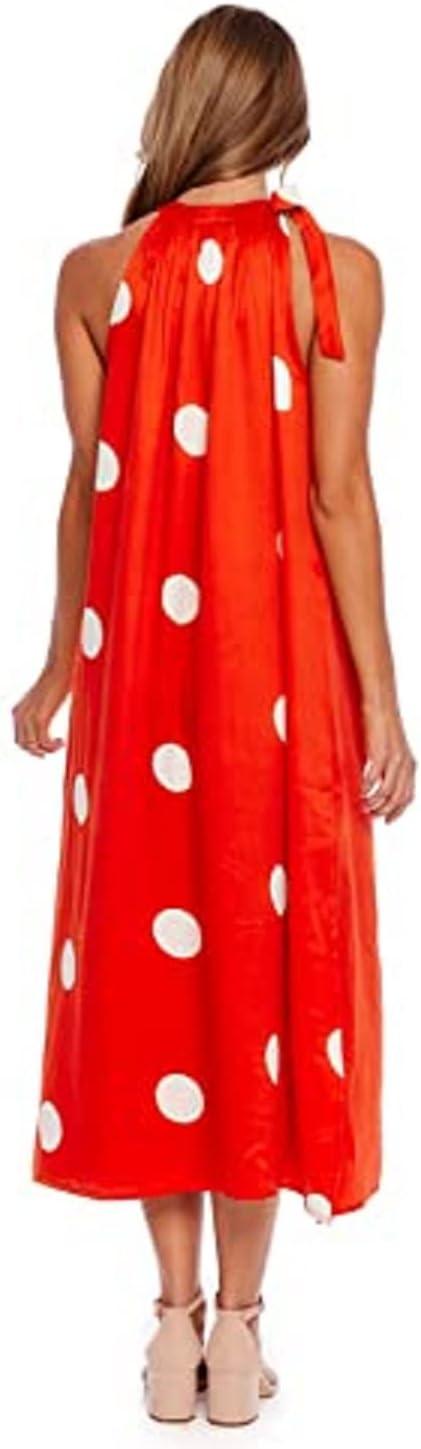 image:imageMud Pie Womens Mud Pie Lowe Womens Sleeveless Maxi DressOrange