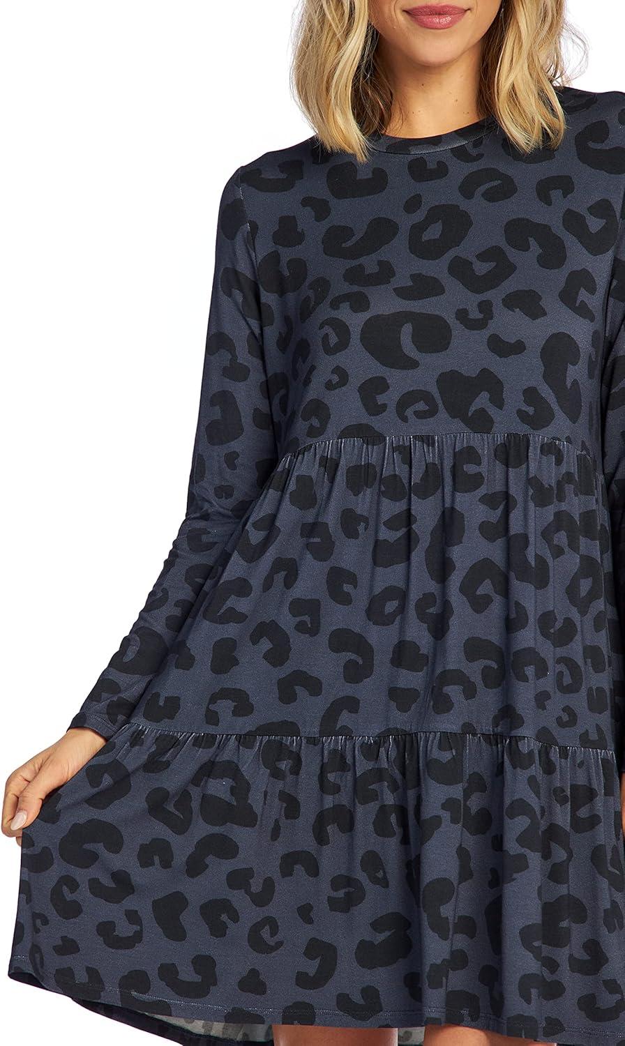 image:imageMud Pie Womens Mud Pie Minnie Tiered Womens DressNavy