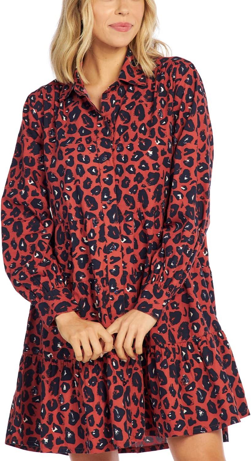 image:imageMud Pie Womens Mud Pie Polly Tiered Womens DressRust