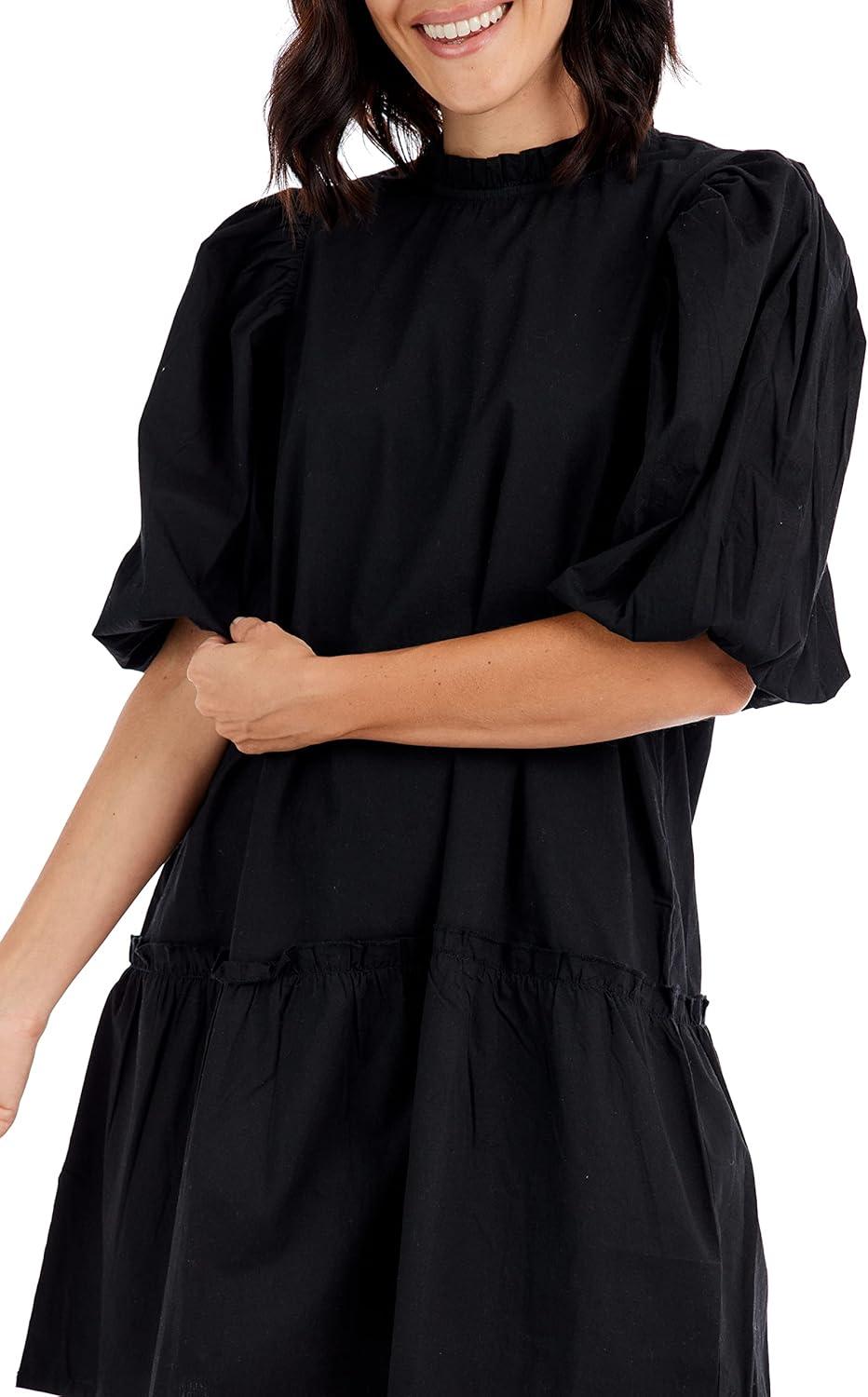 image:imageMud Pie Womens Mud Pie Womens Milan Flounce DressBlack