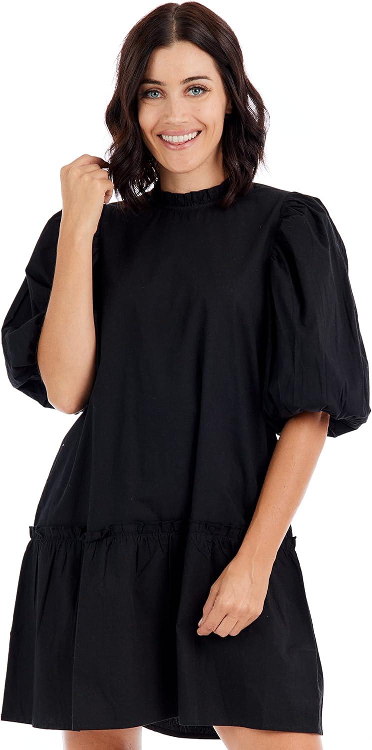 image:imageMud Pie Womens Mud Pie Womens Milan Flounce DressBlack