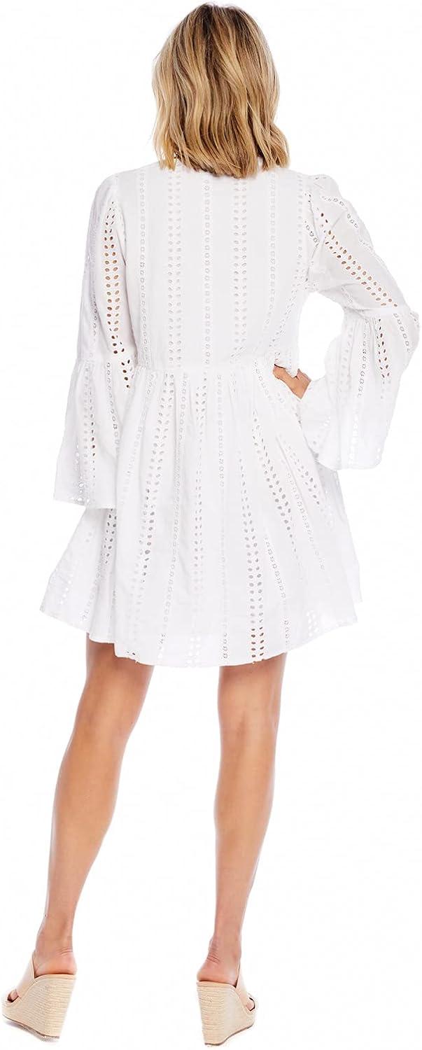 image:imageMud Pie Womens Raylee Eyelet DressWhite