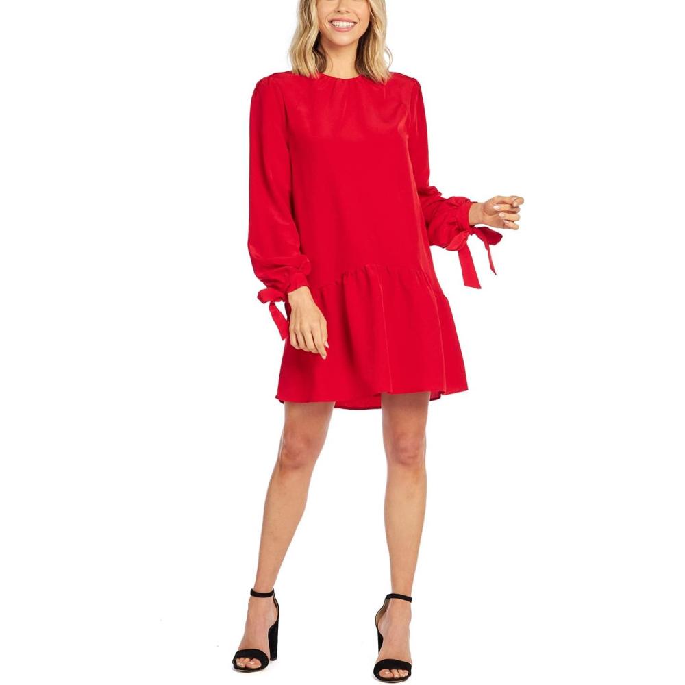 image:imageMud Pie Merritt Flounce Womens DressRed