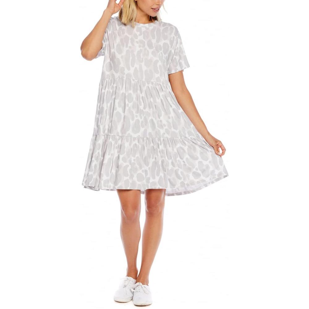 image:imageMud Pie Poncey DressGray Leopard
