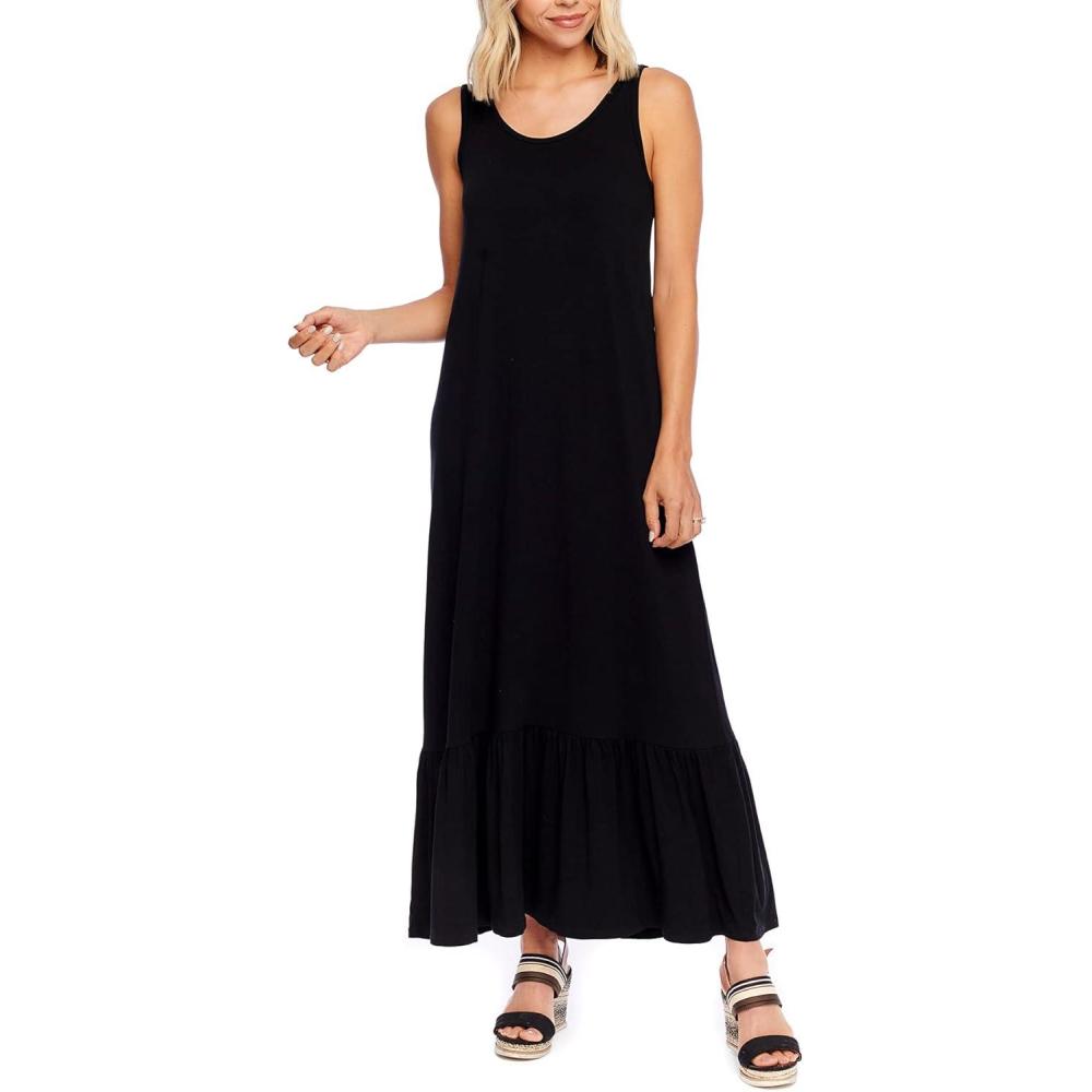 image:imageMud Pie Womens Mud Pie Lowe Womens Sleeveless Maxi DressBlack