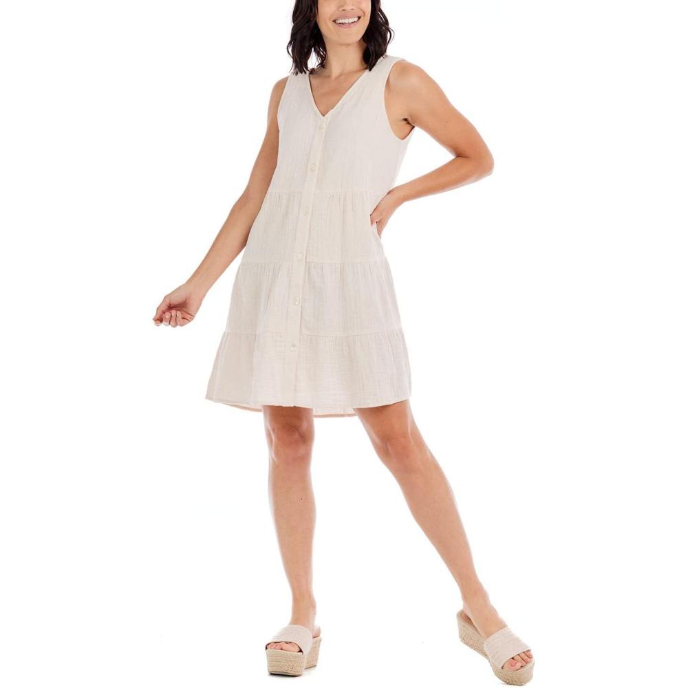 image:imageMud Pie Womens Mud Pie Womens Mindy Tiered DressCream
