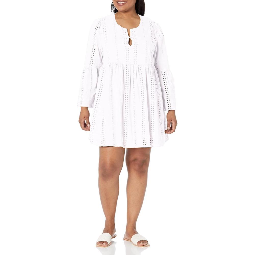 image:imageMud Pie Womens Raylee Eyelet DressWhite