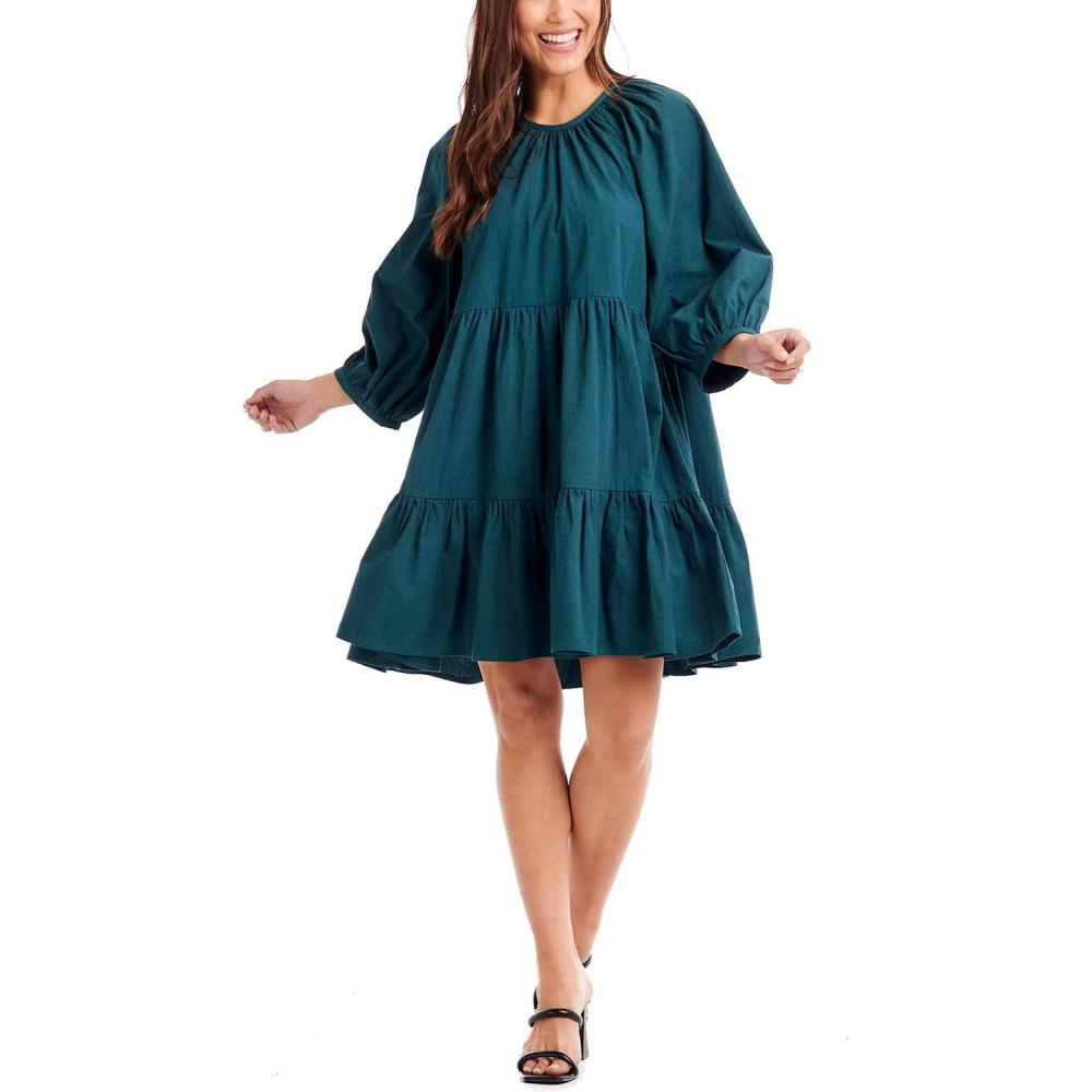 image:imageMud Pie Womens Womens Adriana Bow DressGreen