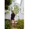 Mud Pie Aria Women’s Cold Shoulder Long Sleeve Dress(Black)