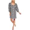 Mud Pie Atlanta(Black Gingham)