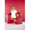 Mud Pie Merritt Flounce Womens Dress(White)