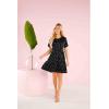 Mud Pie Poncey Dress(Black Leopard)