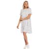 Mud Pie Poncey Dress(Gray Leopard)
