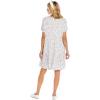 Mud Pie Poncey Dress(Gray Leopard)