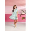 Mud Pie Poncey Dress(Seafoam)