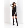 Mud Pie Women’s Andi Corduroy Dress(Black)