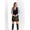 Mud Pie Women’s Andi Corduroy Dress(Black)