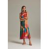 Mud Pie Women’s Annie Mock-Neck Dress(Multi)
