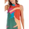 Mud Pie Women’s Annie Mock-Neck Dress(Multi)