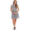 Mud Pie Women’s Dewberry Women’s Sleeveless Tiered Flounce Dress(Black)