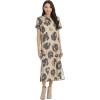 Mud Pie Women’s Estelle Midi Dress(Tan)