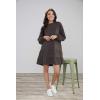 Mud Pie Women’s Kristy Sweatshirt Dress(Black)