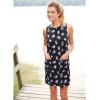 Mud Pie Women’s Macy Shift Dress Black(Black)
