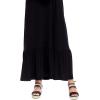 Mud Pie Women’s Mud Pie Lowe Women’s Sleeveless Maxi Dress(Black)