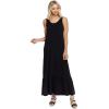 Mud Pie Women’s Mud Pie Lowe Women’s Sleeveless Maxi Dress(Black)