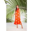 Mud Pie Women’s Mud Pie Lowe Women’s Sleeveless Maxi Dress(Orange)