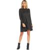 Mud Pie Women’s Mud Pie Minnie Tiered Womens Dress(Charcoal)