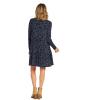Mud Pie Women’s Mud Pie Minnie Tiered Womens Dress(Navy)