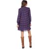 Mud Pie Women’s Mud Pie Women Bennington Smocked Dress(Blue)
