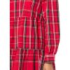 Mud Pie Women’s Mud Pie Women Shannon Plaid Dress(Red)