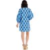Mud Pie Women’s Mud Pie Women’s Balloon Sleeve Dress(Blue)