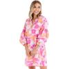 Mud Pie Women’s Mud Pie Women’s Balloon Sleeve Dress(Pink)