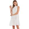 Mud Pie Women’s Mud Pie Women’s Biles Eyelet Dress(White)