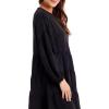 Mud Pie Womens Mud Pie Women’s Dallas Tiered Dress(Black)