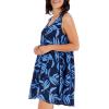 Mud Pie Women’s Mud Pie Women’s Esley Flounce Dress(Navy)