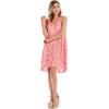Mud Pie Women’s Mud Pie Women’s Esley Flounce Dress(Pink)