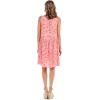 Mud Pie Women’s Mud Pie Women’s Esley Flounce Dress(Pink)
