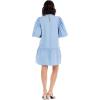 Mud Pie Women’s Mud Pie Women’s Milan Flounce Dress(Blue)