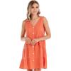 Mud Pie Women’s Mud Pie Women’s Mindy Tiered Dress(Coral)