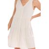 Mud Pie Women’s Mud Pie Women’s Mindy Tiered Dress(Cream)