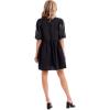 Mud Pie Women’s Mud Pie Women’s Ren Leather Dress(Black)