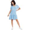 Mud Pie Women’s Mud Pie Women’s Tammy Tiered Dress(Blue)