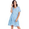 Mud Pie Women’s Mud Pie Women’s Tammy Tiered Dress(Blue)