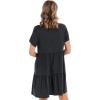 Mud Pie Women’s Mud Pie Women’s Tammy Tiered Dress(Charcoal)